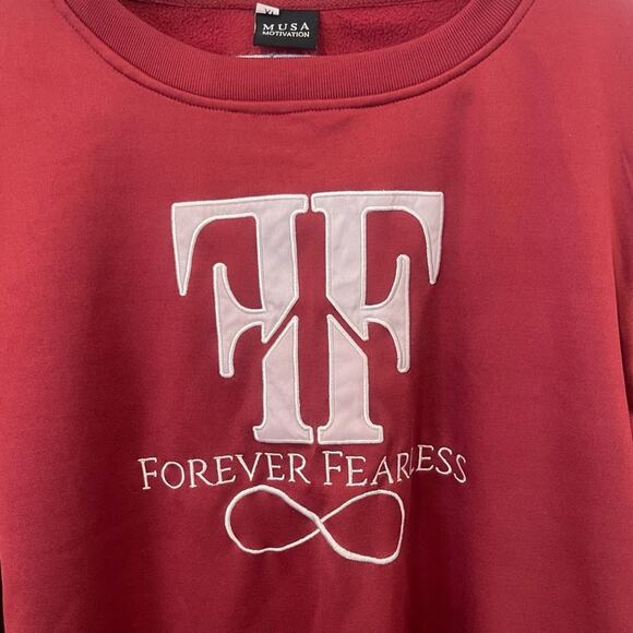 BraveHeart Burgundy Luxury Jogger Set - Picture 3 of 13